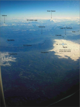 Veduta Aerea Conca Ternana-monti Martani-spoletino- Valnerina